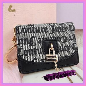 NWT 💕 Juicy Couture ID Tab Card Wallet Bag Charm Chic & Stylish #7091 💕